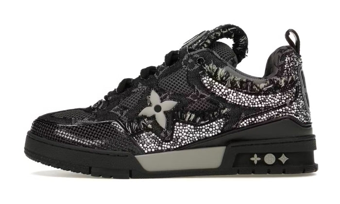 Skate  Black Swarovski Monogran