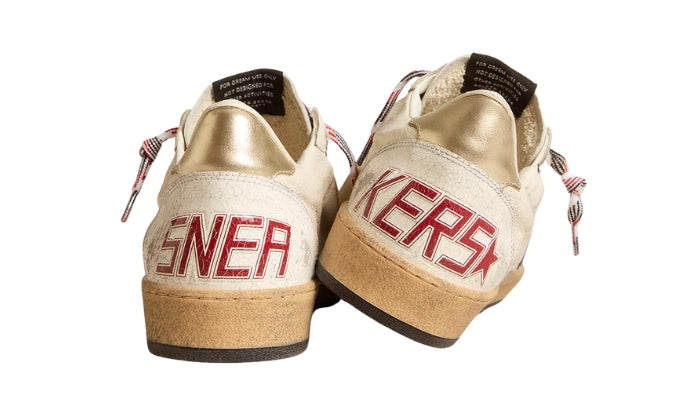 Golden Goose True-Star Blue Suede & Platinum Heel Sneakers