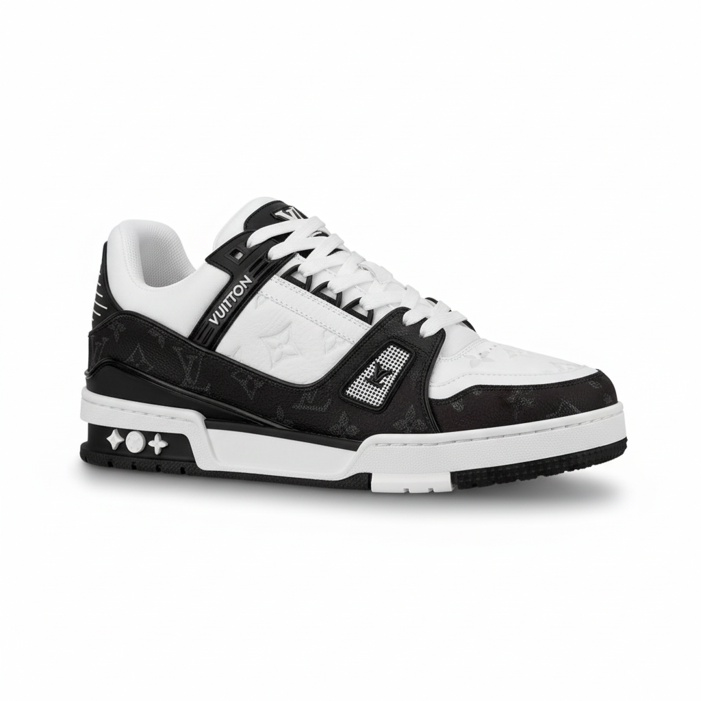 Louis Vuitton Trainer White & Black